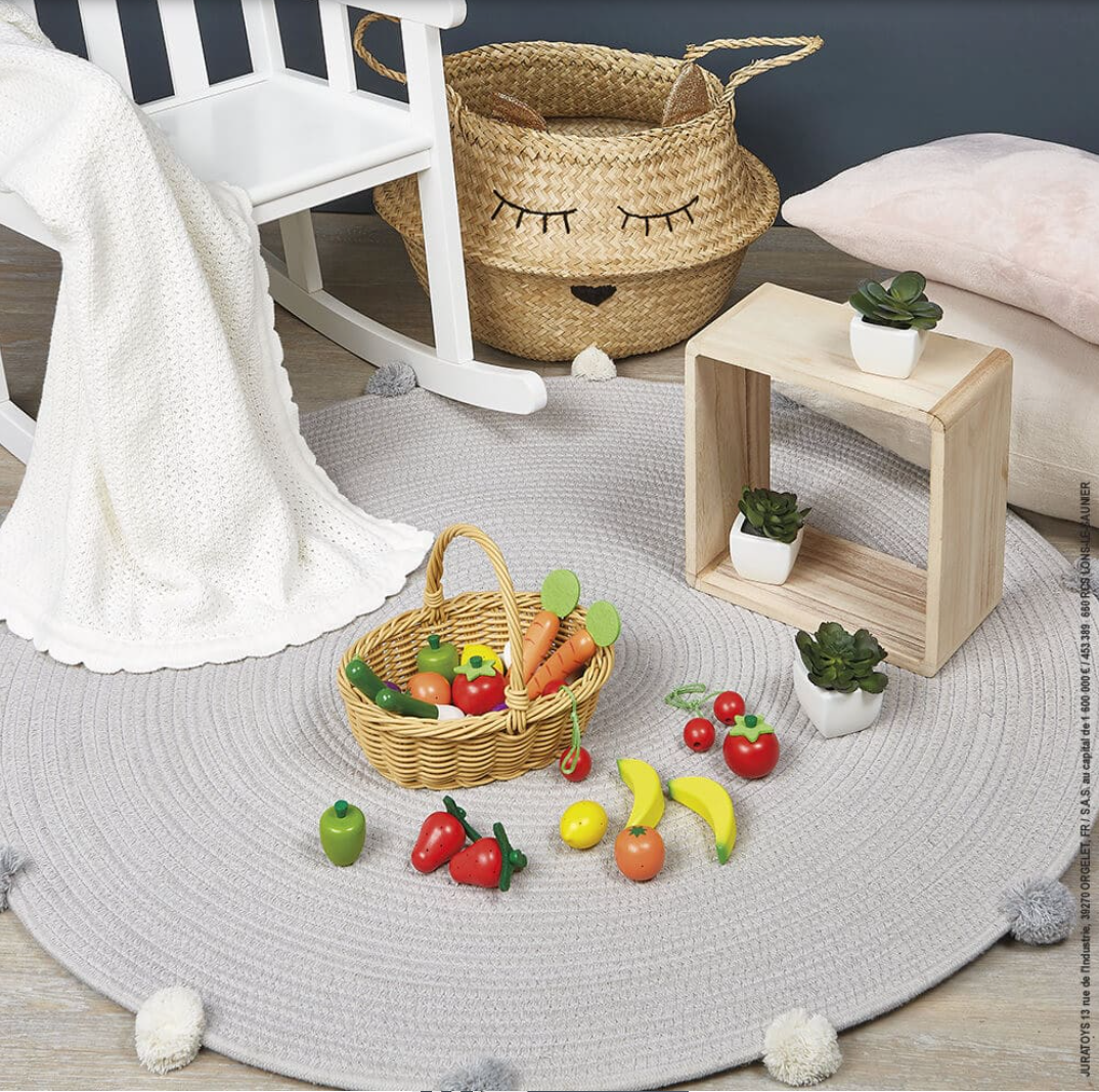 Cesta de 24 Frutas y Verduras - Janod
