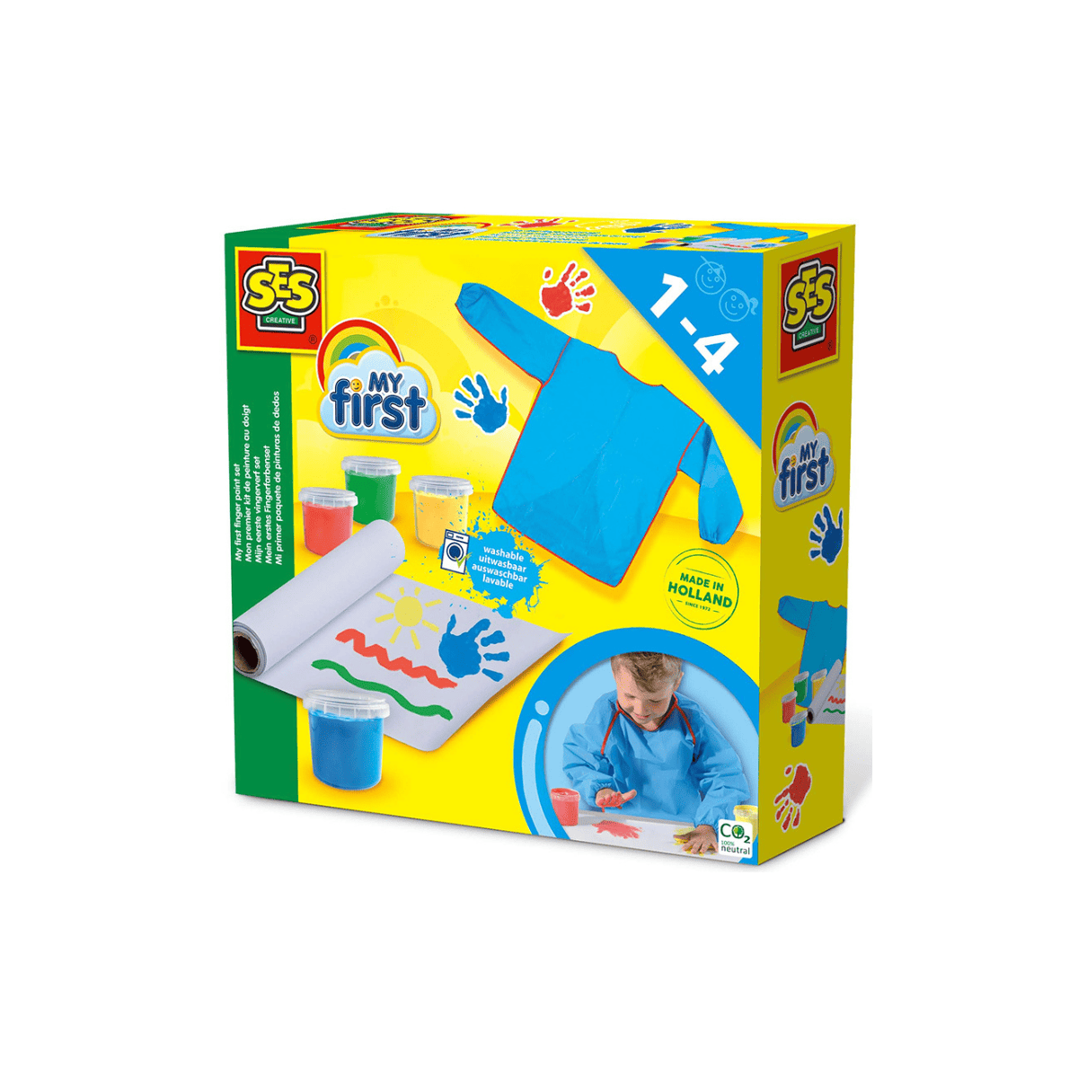 Mi Primer Kit de Pinturas de Dedos - SES Creative
