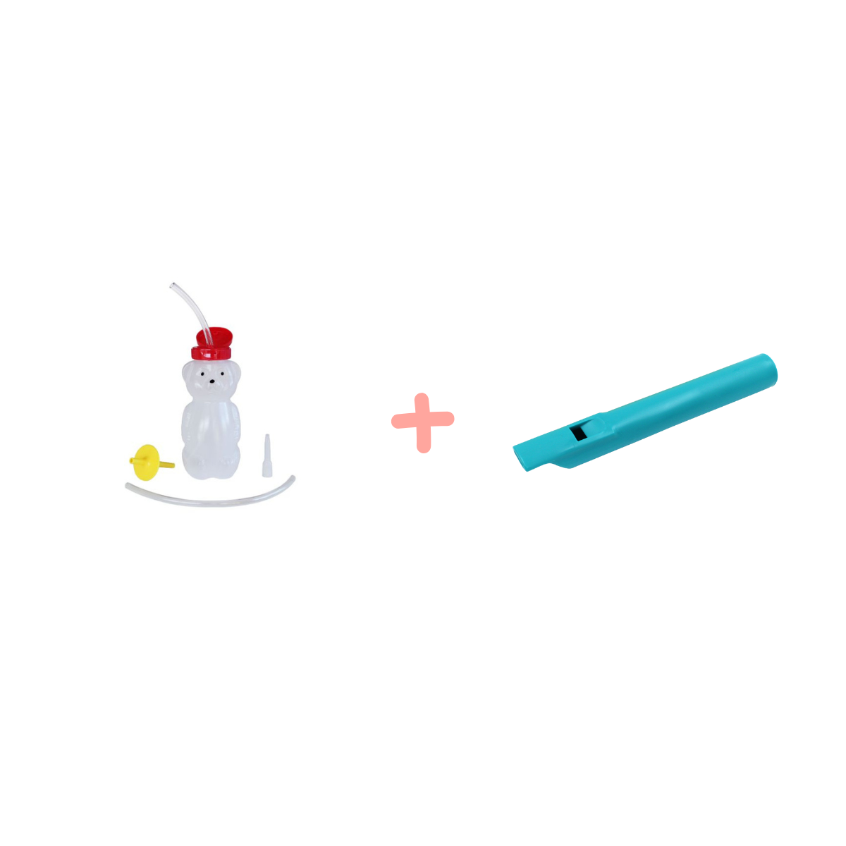 Pack “Aprende a Beber y Respirar con Confianza” - Botella Oso + Flauta ARK + Guía Paso a Paso