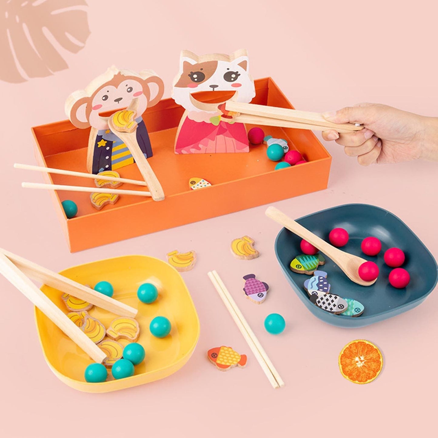 Juego de Alimentación de Animales