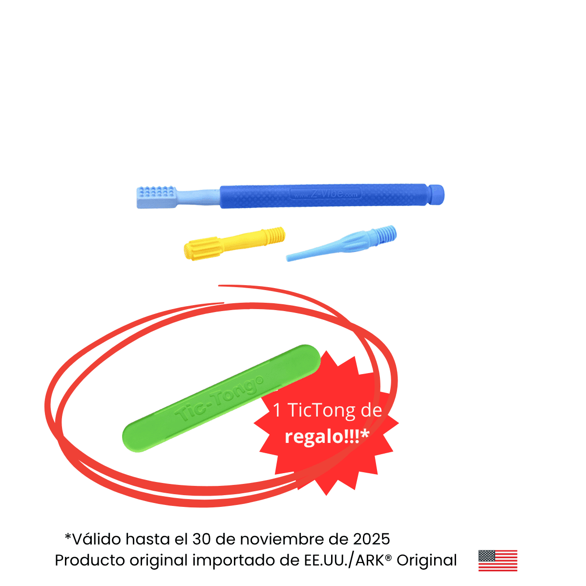 Kit Z-Vibe® de ARK - 3 Cabezales + estuche