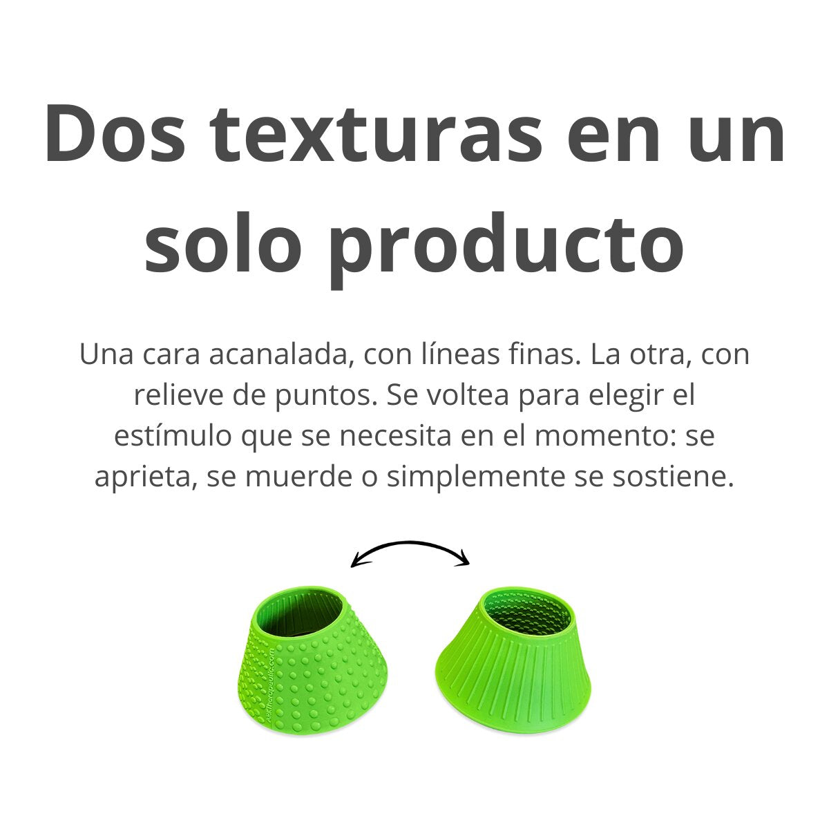 ARK Flidget™ - Fidget sensorial volteable y masticable para estimulación táctil