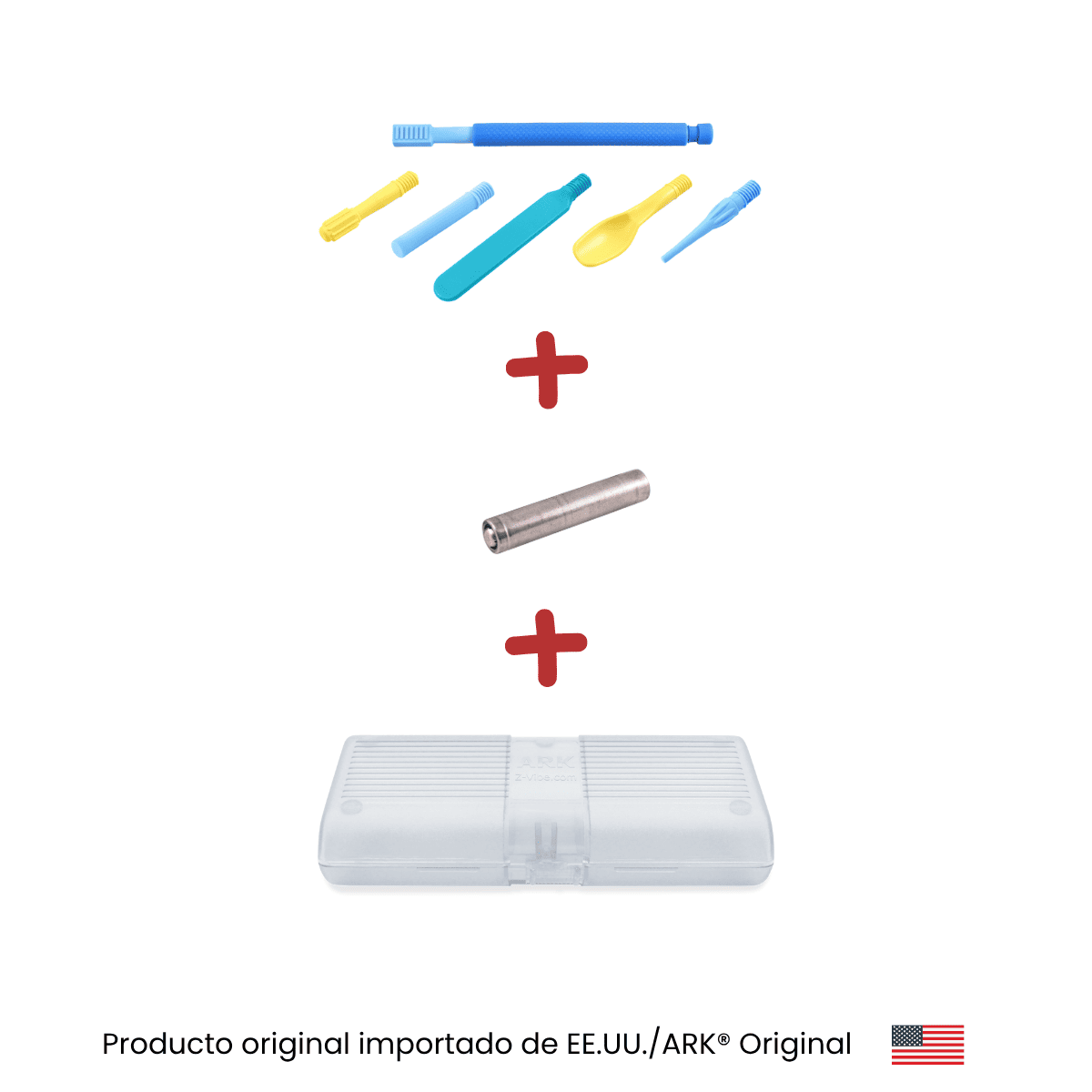 ARK's Z-Vibe® Kit de Viaje - 6 cabezales + estuche