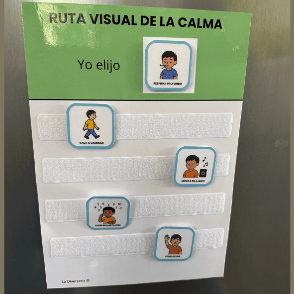 Tablero Visual de la Calma – Fomenta la autorregulación con apoyo visual diario