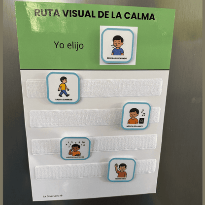 Tablero Visual de la Calma – Fomenta la autorregulación con apoyo visual diario