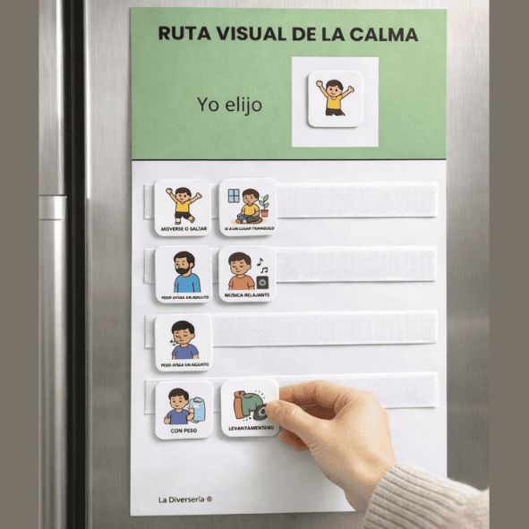 Tablero Visual de la Calma – Fomenta la autorregulación con apoyo visual diario