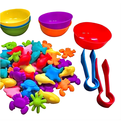 Juego de Clasificación con Animales Marinos
