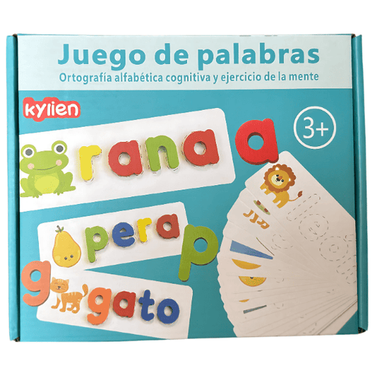 Juego de palabras y ortografía cognitiva para niños