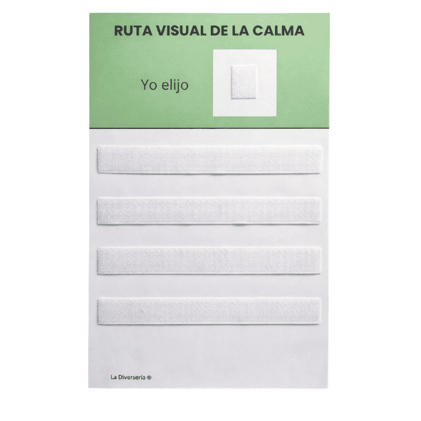 Tablero Visual de la Calma – Fomenta la autorregulación con apoyo visual diario