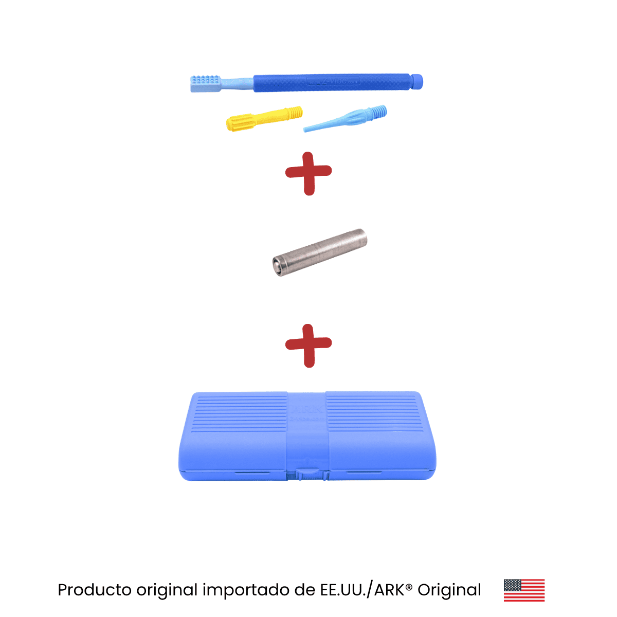 Kit Z-Vibe® de ARK - 3 Cabezales + estuche