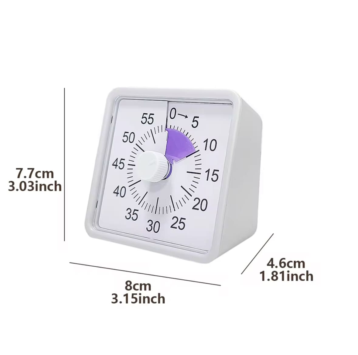 Reloj Temporizador Visual Analógico 60 Minutos