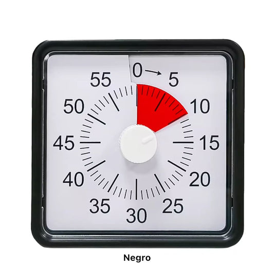 Reloj Temporizador Visual Analógico 60 Minutos