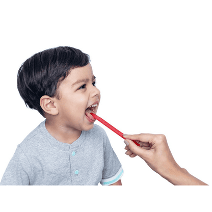 TIC-TONG® – Bajalengua Infantil con Sabor y Color Tutti Frutti