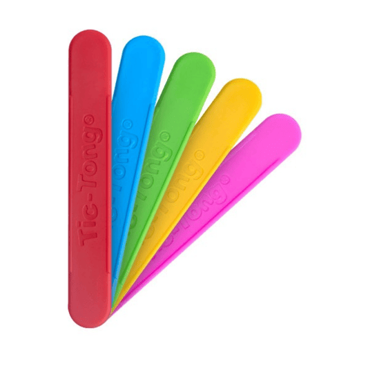 TIC-TONG® – Bajalengua Infantil con Sabor y Color Tutti Frutti