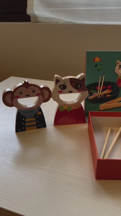 Juego de Alimentación de Animales