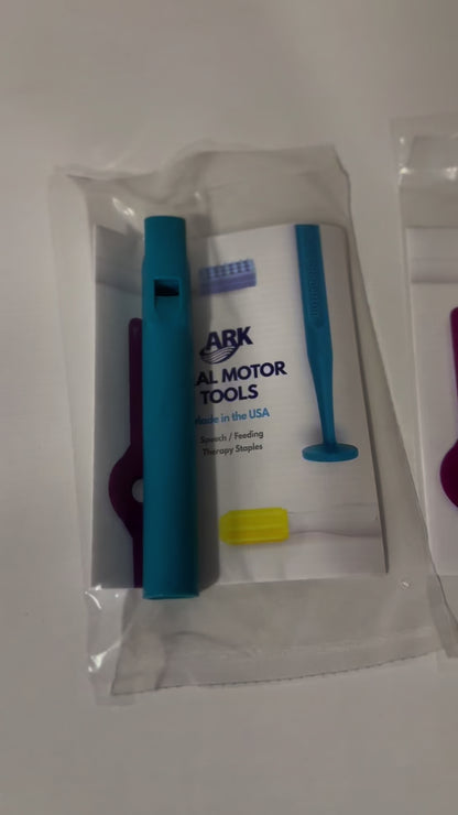 Flauta de ARK - Silbato terapéutico para motricidad oral y control de respiración